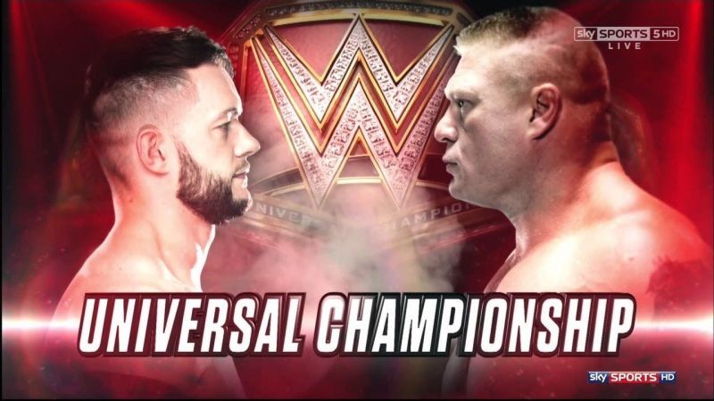 Image result for wwe brock lesnar vs finn balor