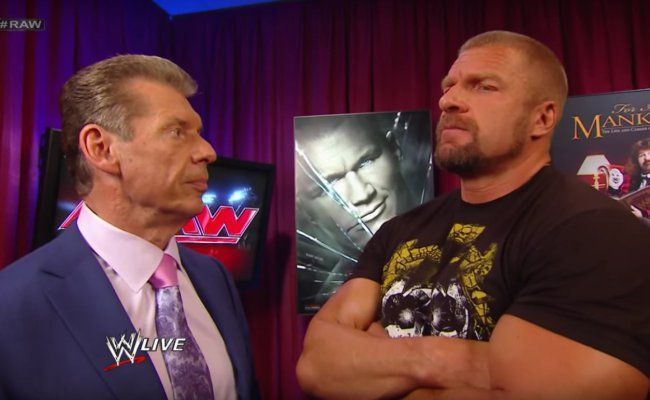 Triple H and Vince McMahon work quite well together 