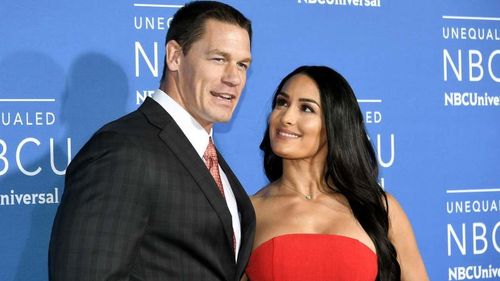 Nikki Bella, John Cena,