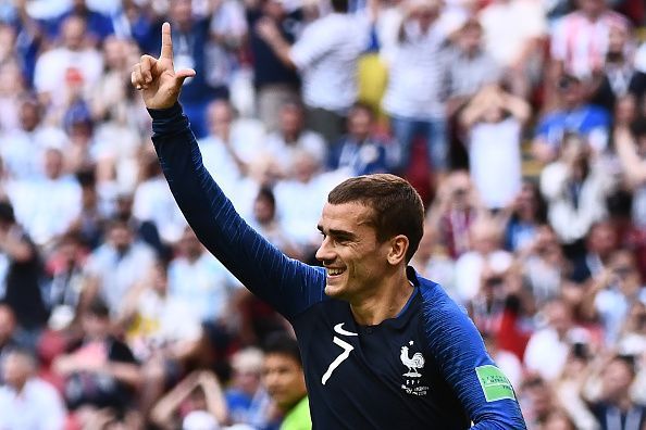Griezmann opened the scoring for France