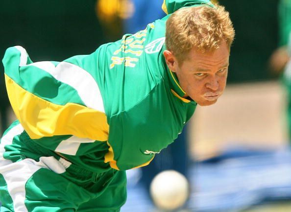 South African cricketer Shaun Pollock de...