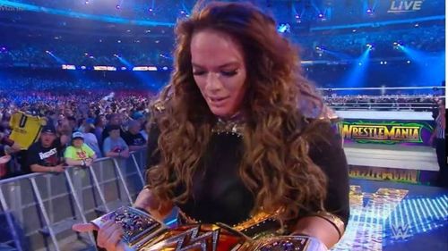 Nia Jax was unaware that she was winning the Women's Championship at WrestleMania 