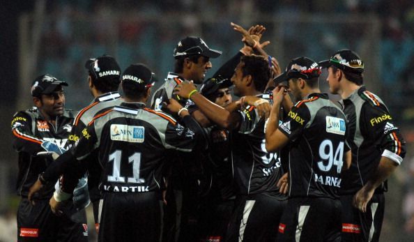 IPL 4: League Match between Kings XI Punjab &amp; Pune Warriors India.