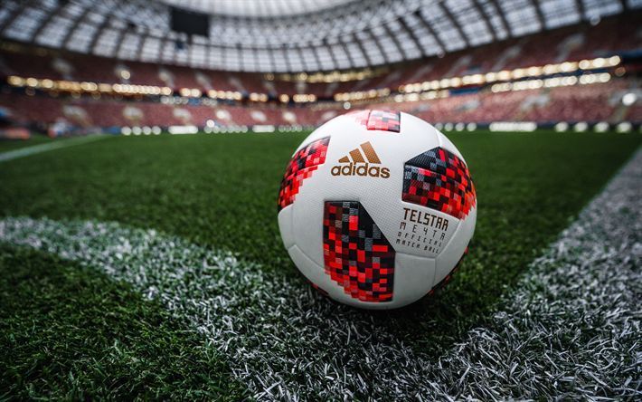 The Official Match Ball for the Knockout stages of the 2018 FIFA World Cup - Telstar Mechta