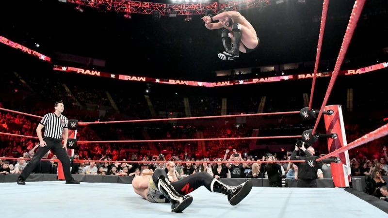 Finn Balor's finishing move, the Coup de Grace