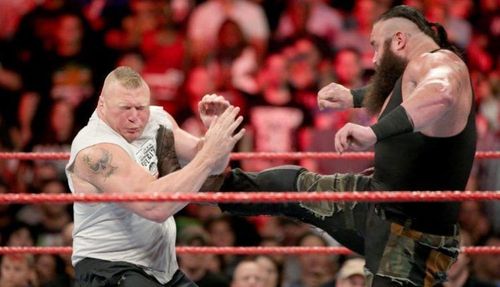 Brock Lesnar and Braun Strowman