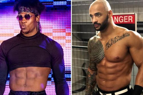 Velveteen Dream (Left) and Ricochet (Right) are involved in a feud that's set to reach a crescendo at NXT TakeOver: Chicago II