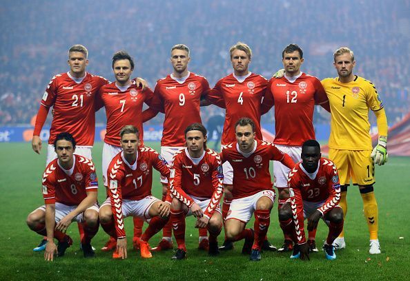 Denmark v Republic of Ireland - FIFA World Cup - Qualifying Play-off - First Leg - Parken Stadium