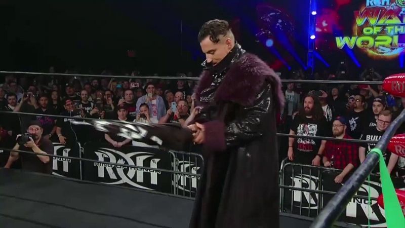 The &#039;Villain&#039; Marty Scurll performing in ROH.