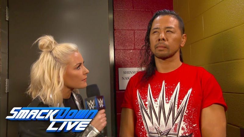 Image result for shinsuke nakamura with renee young