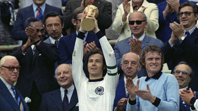 Beckenbauer captained one of the greatest German and Bayern Munich teams