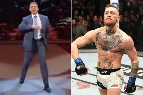 Vince McMahon's WWE entrance walk is said to have inspired Conor McGregor's Octagon strut