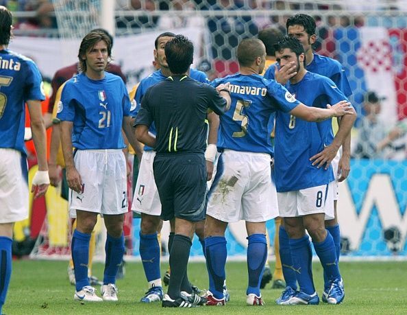 Soccer - 2006 FIFA World Cup Germany - Second Round - Italy v Australia - Fritz-Walter-Stadion