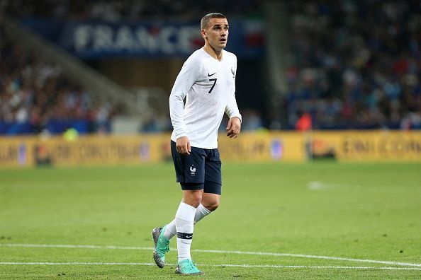 Antoine Griezmann of France   during the the International...