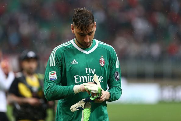 Gianluigi Donnarumma of Ac Milan  during the Serie A...