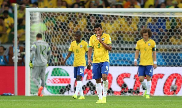 Soccer - FIFA World Cup 2014 - Semi Final - Brazil v Germany - Estadio Mineirao