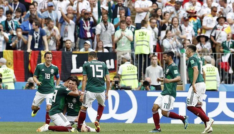 Mexico stun Germany