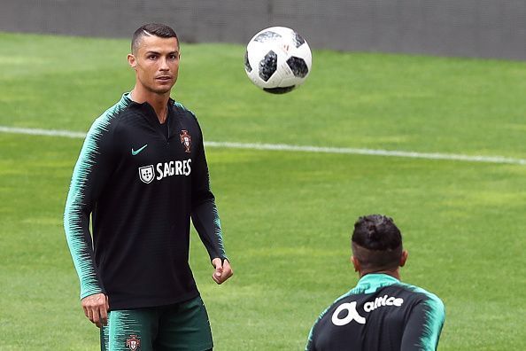Portugal&#039;s Team Preparation For The FIFA World Cup Russia 2018
