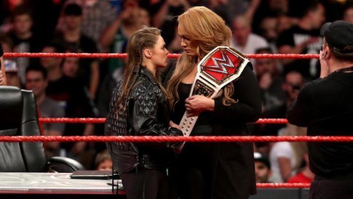 Ronda Rousey and Nia Jax