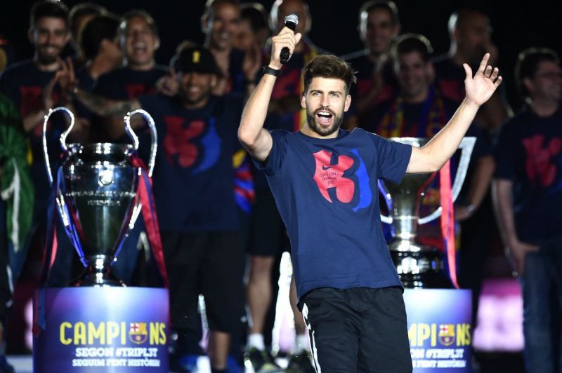 Pique has won 26 trophies with Barcelona