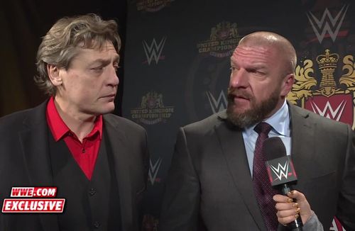 William Regal and Triple H are the authority figures looking after NXT's day-to-day operations today