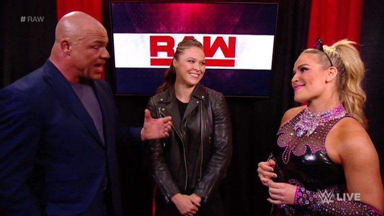 Natalya helped to train Ronda Rousey.