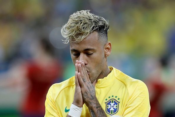 Neymar struggled to make an impact on the night