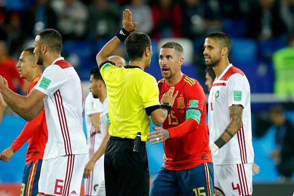 Spain  v Morocco  -World Cup