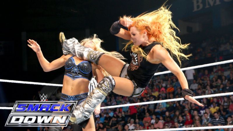 Image result for charlotte vs becky lynch