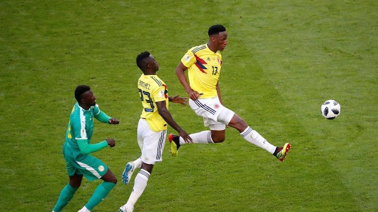 Colombia improved vastly after the break