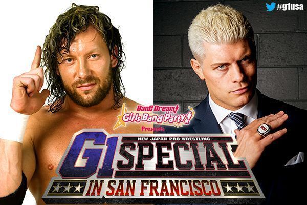 Cody Rhodes will take on Kenny Omega at NJPW's G1 Special 