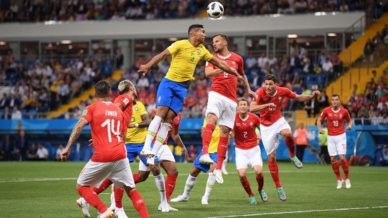 Switzerland held favourites Brazil to a 1-1 draw in their opening game of Group E