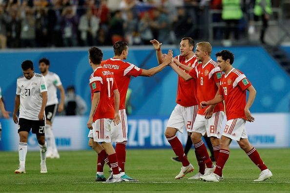 Russia v Egypt: Group A - 2018 FIFA World Cup Russia