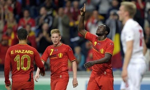 Image result for hazard de bruyne lukaku