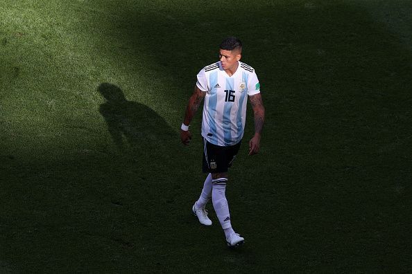 Marcos Rojo failed to replicate his form from the last game