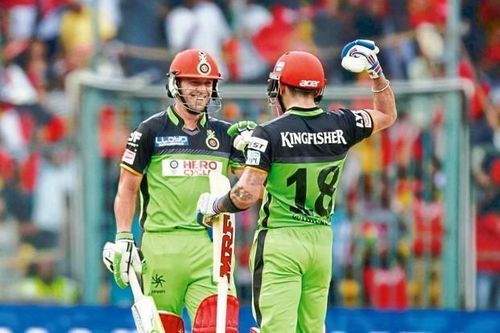 Virat Kohli and AB de Villiers