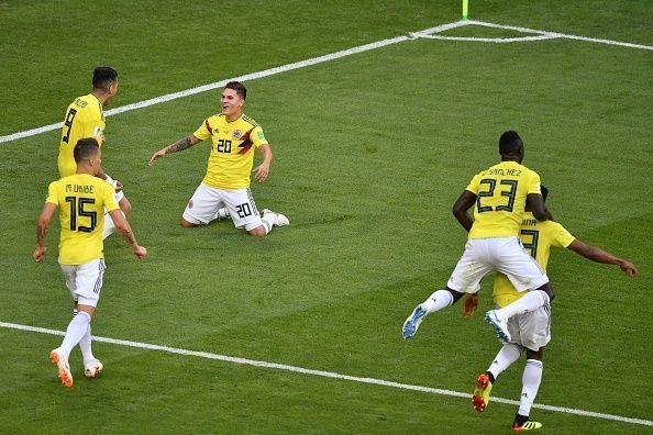 Colombia secure qualification to the knockout stages with a win over Senegal