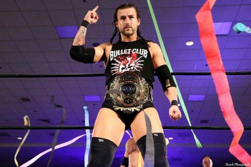 Former ROH World Champion Adam Cole as a member of The Bullet Club 