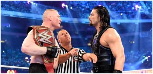 Brock Lesnar vs. Roman Reigns WrestleMania 34