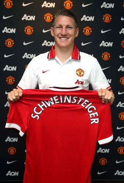 Manchester United Unveil New Signing Bastian Schweinsteiger