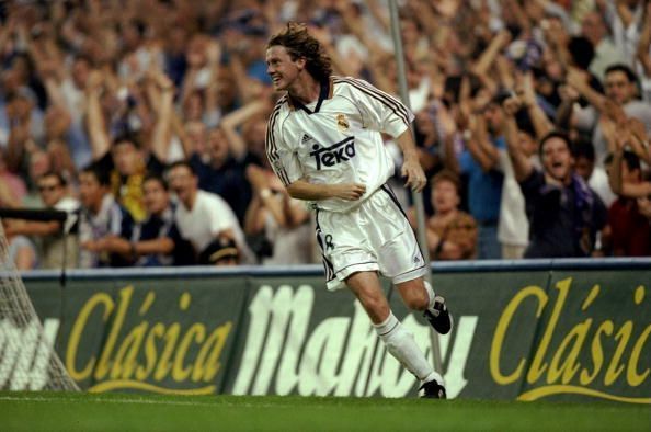 Steve McManaman of Real Madrid