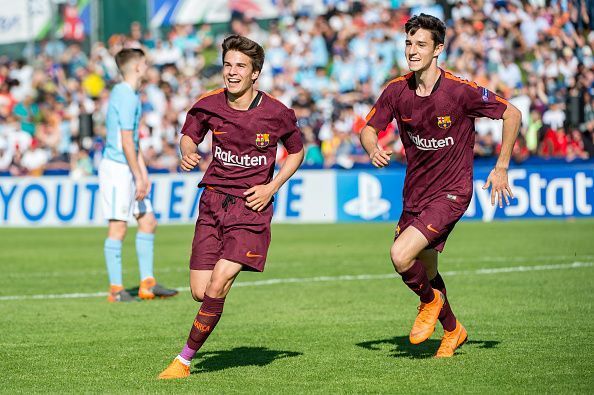 Manchester City v FC Barcelona - UEFA Youth League Semi Final