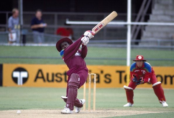 Richie Richardson&#039;s run of innings started in 1990 and carried through until his last game which was the 1996 Cricket World Cup semi-final in Chandigarh