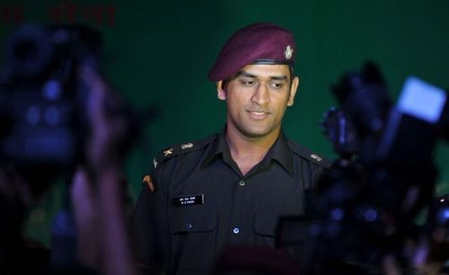 Indian cricket team captain Mahendra Sin