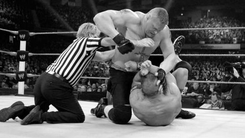 John Cena and Brock Lesnar battled it out at Extreme Rules