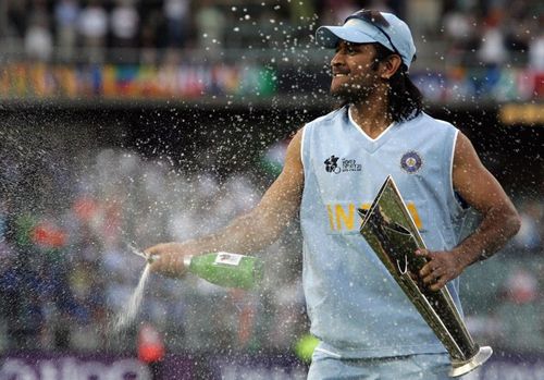 Dhoni's success journey began after winning the inaugural T20 World Cup in 2007 