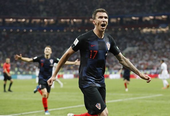 Football: Croatia vs England at World Cup