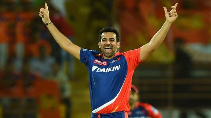 Image result for Zaheer Khan with Delhi.