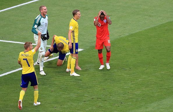 Sweden v England - FIFA World Cup - Quarter Final - Samara Stadium