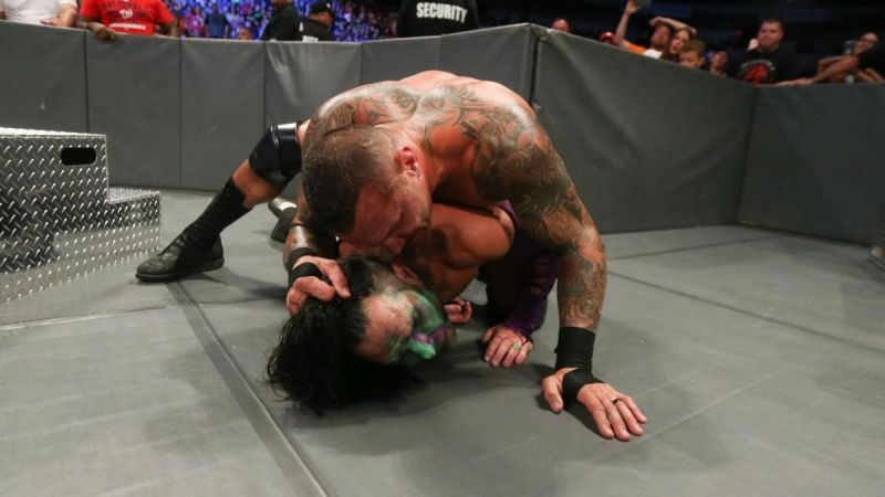 Randy Orton assaulted Jeff Hardy